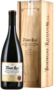 Вино "Monte Real" Gran Reserva Edicion Limitada, Rioja DOC, 1998, wooden box
