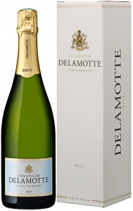 Шампанское Delamotte, Brut, Champagne AOC, gift box