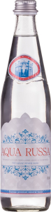 Вода "Аква Русса" негазированная, в стеклянной бутылке, 0.5 л