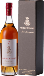 Арманьяк Chateau de Lacquy, Bas-Armagnac 7 Ans, gift box, 0.7 л