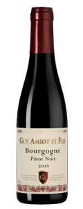 Вино Bourgogne Pinot Noir, Domaine Amiot Guy et Fils, 2019 г, 0.375 л.