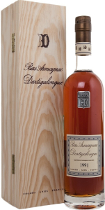 Арманьяк Dartigalongue, Bas Armagnac AOC, 1991, wooden box, 0.5 л