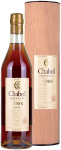 Арманьяк Chabot, 1988, gift tube, 0.7 л