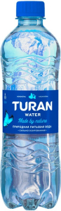 Вода "Turan" Sparkling, PET, 0.5 л