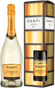 Игристое вино Canti, Prosecco, 2020, gift box