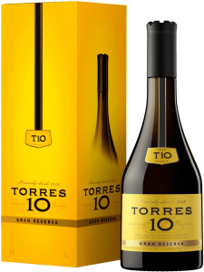 Бренди "Torres 10" Gran Reserva, gift box, 0.7 л