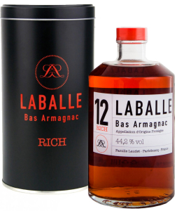 Арманьяк Laballe, 12 Rich, Bas Armagnac AOC, gift box, 0.5 л