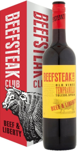 Вино "Beefsteak Club" Beef & Liberty, Tempranillo, 2020, gift box