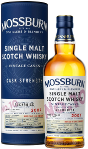 Виски Mossburn, "Vintage Casks" No.10 Auchroisk, 2007, in tube, 0.7 л