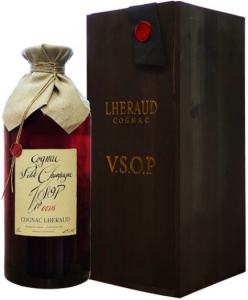 Коньяк "Lheraud" Cognac VSOP, wooden box, 5 л