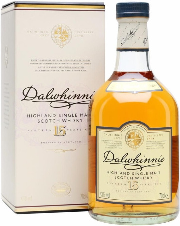 Виски "Dalwhinnie" Malt 15 years old, with box, 0.7 л