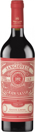 Вино Gran Sasso, Sangiovese, Terre di Chieti IGP, 2021