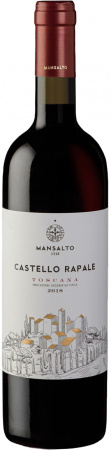 Вино Mansalto, "Castello Rapale" Toscana IGT, 2018