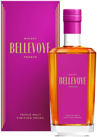 Виски "Bellevoye" Finition Prune, gift box, 0.7 л