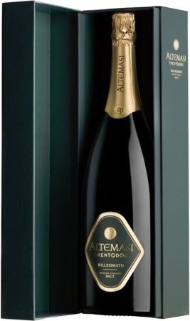 Игристое вино "Altemasi" Millesimato Brut, Trento DOC, 2017, gift box