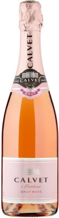 Игристое вино Calvet, Cremant de Bordeaux AOP Brut Rose, 2020