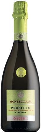 Игристое вино Montelliana, "Organic" Prosecco DOC Extra Dry