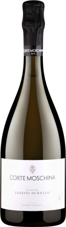 Игристое вино Corte Moschina, "Lessini Durello" Valgrande DOC Metodo Classico Extra Brut, 2015