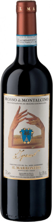 Вино Il Marroneto, "Ignaccio", Rosso di Montalcino DOC, 2016