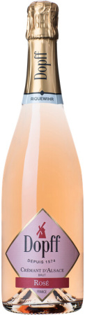 Игристое вино Dopff au Moulin, Cremant dAlsace Rose Brut