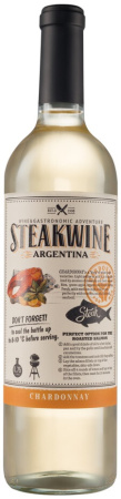 Вино "Steakwine" Chardonnay, 2021