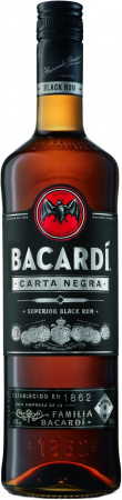 Ром "Bacardi" Carta Negra, 0.7 л