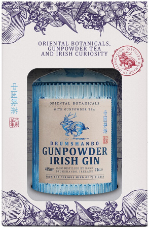 Джин "Drumshanbo Gunpowder", gift box, 0.7 л