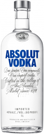 Водка "Absolut", 1 л