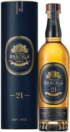 Виски "Royal Brackla" 21 Years Old, in tube, 0.7 л