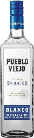 Текила "Pueblo Viejo" Blanco, 0.7 л