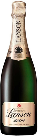 Шампанское Lanson, "Gold Label" Brut Vintage, 2009