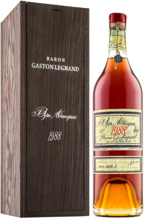 Арманьяк Baron G. Legrand 1988 Bas Armagnac, 0.7 л