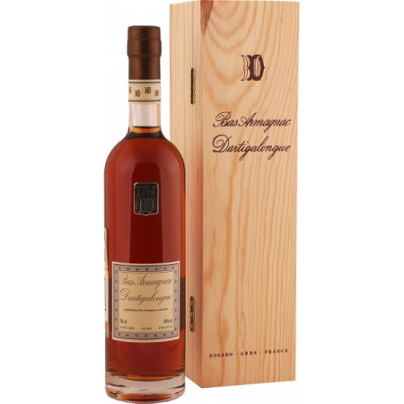 Арманьяк Dartigalongue, Bas Armagnac AOC, 1961, wooden box, 0.5 л