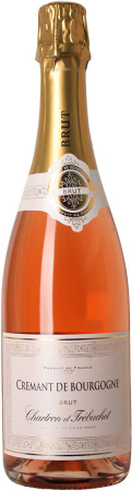 Игристое вино Chartron et Trebuchet, Brut Rose Pinot Noir, Cremant de Bourgogne AOC