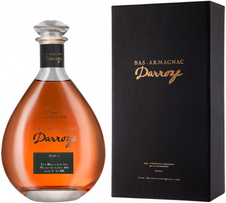 Арманьяк Darroze, Bas-Armagnac "Domaine de Jouanchicot", 2001, in decanter & gift box, 0.7 л