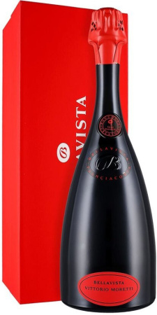 Игристое вино Bellavista, "Vittorio Moretti", Franciacorta DOCG, 2013, gift box, 1.5 л