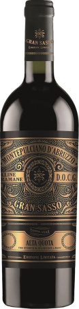 Вино Gran Sasso, "Alta Quota" Montepulciano dAbruzzo, Colline Teramane DOCG, 2015