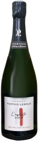 Шампанское Champagne Pertois-Lebrun, "Legoiste" Blanc de Blancs Extra Brut, Champagne Grand Cru AOC, 2013, 1.5 л