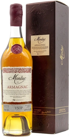 Арманьяк "Monluc" VSOP, Armagnac AOC, gift box, 0.7 л