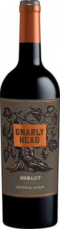 Вино "Gnarly Head" Merlot, Central Coast, 2018