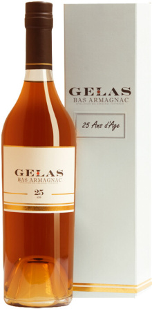 Арманьяк Gelas, "Bas Armagnac", 25 ans, gift box, 0.7 л