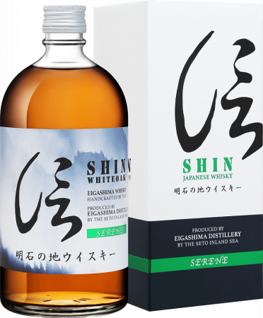 Виски Shin Serene Blended Japanese Whisky (gift box) 0.7 л