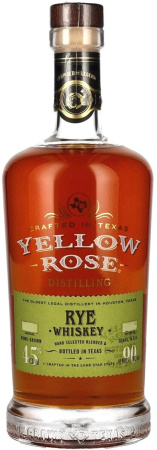 Виски "Yellow Rose" Rye, 0.7 л