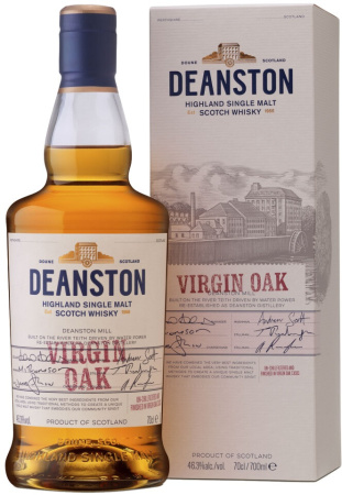 Виски "Deanston" Virgin Oak, gift box, 0.7 л