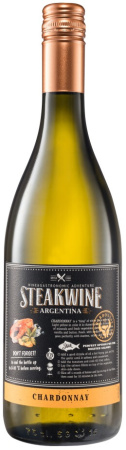 Вино "Steakwine" Chardonnay (Black Label), 2018