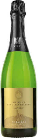 Игристое вино Burg Ravensburg, "Rabanus" Riesling Brut, 2016