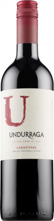 Вино Undurraga, Carmenere, Central Valley, 2020