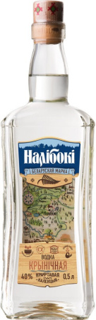 Водка "Налибоки" Родниковая (Крынічная), 0.5 л