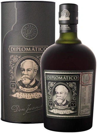 Ром "Diplomatico" Reserva Exclusiva, in tube, 0.7 л