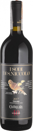 Вино Castellare di Castellina, "I Sodi di San Niccolo", Toscana IGT, 2017